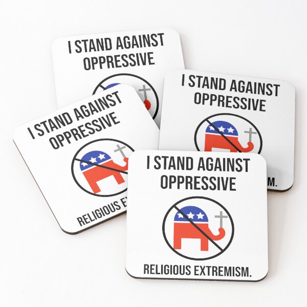 Item preview, I stand against oppressive religious extremism.  designed and sold by Rachel the Artist .