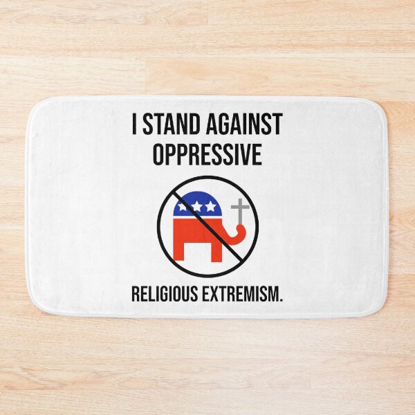 Item preview, I stand against oppressive religious extremism.  designed and sold by Rachel the Artist .