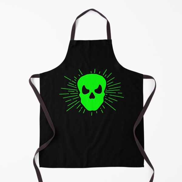 Item preview, Lime Halloween Sunburst Skull Design designed and sold by pattern-archive.
