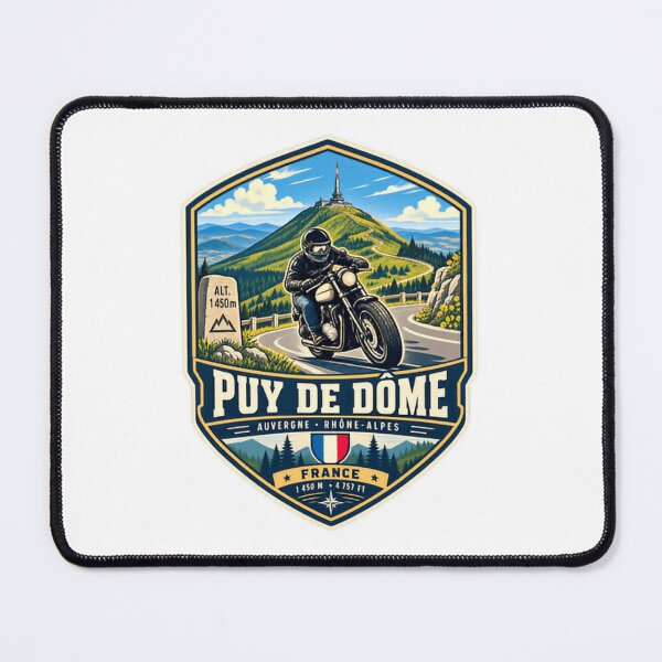 Item preview, Puy De Dôme Motorcycling France Travel Auvergne Rhône-Alpes Mountain Road Trip designed and sold by Star3NowForMe.
