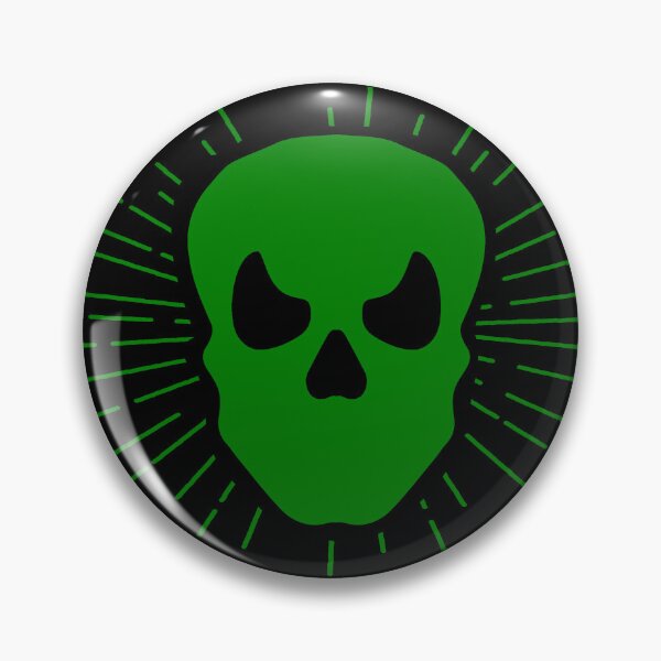 Artikelvorschau, Grünes Halloween-Sonnenstrahlen-Totenkopf-Design entworfen und verkauft von pattern-archive.