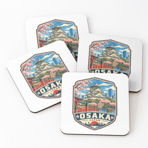 Item preview, Osaka Japan Travel Souvenir City Landmark Tourist designed and sold by Star3NowForMe.