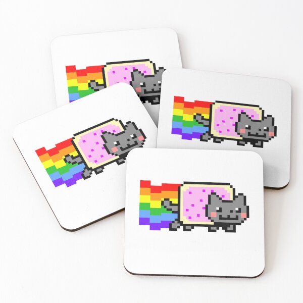 Item preview, Original Nyan Cat Pixel Art Y2K Retro Internet Aesthetic   designed and sold by paintartskcw.
