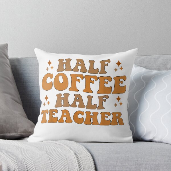 Item preview, Funny Retro Teacher Inspirational Half Coffee Half Teacher T-Shirt designed and sold by BeZTo.