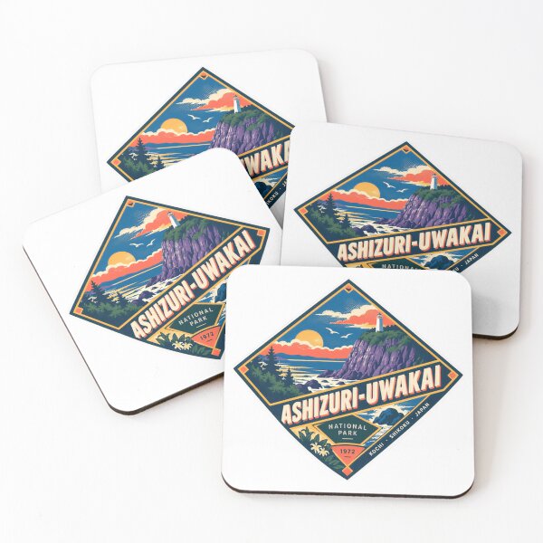 Item preview, Ashizuri-Uwakai National Park Kochi Shikoku Japan 1972 Japanese Travel Souvenir designed and sold by Simsimah26Parks.