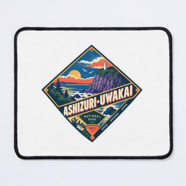 Item preview, Ashizuri-Uwakai National Park Kochi Shikoku Japan 1972 Japanese Travel Souvenir designed and sold by Simsimah26Parks.