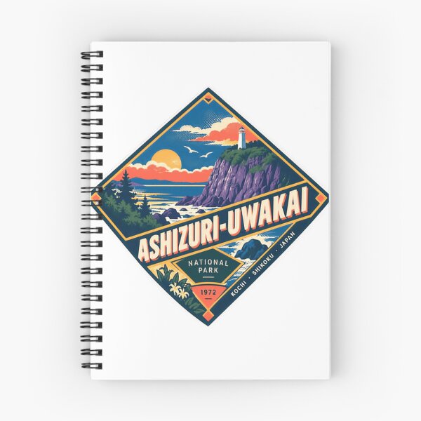 Item preview, Ashizuri-Uwakai National Park Kochi Shikoku Japan 1972 Japanese Travel Souvenir designed and sold by Simsimah26Parks.