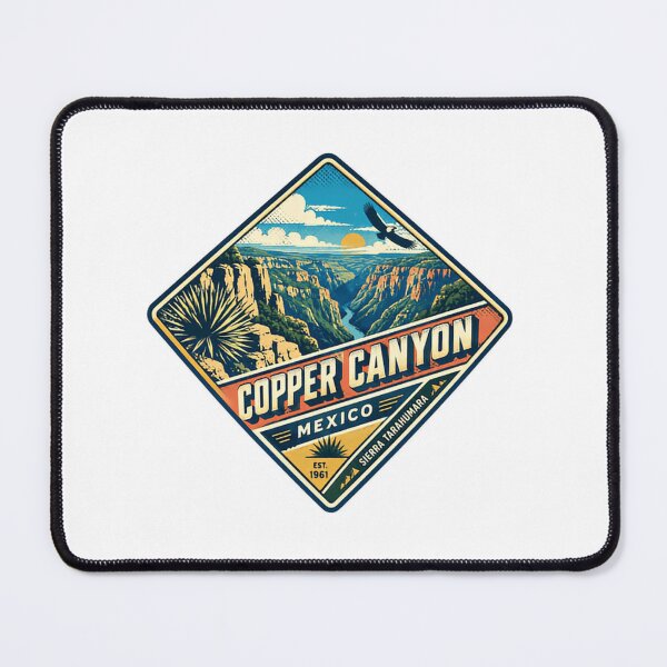 Item preview, Copper Canyon Mexico Sierra Tarahumara Est. 1961 Travel Adventure designed and sold by Simsimah26Parks.