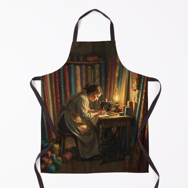 Item preview, Never Underestimate The Power Of A Woman With A Sewing Machine designed and sold by Wiss2Arts.