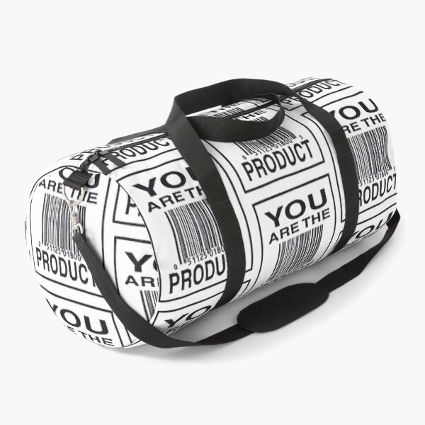 Item preview, You Are The Product Barcode Art - Minimalist Anti-Consumerism Graphic Poster designed and sold by Billy Morfo™.
