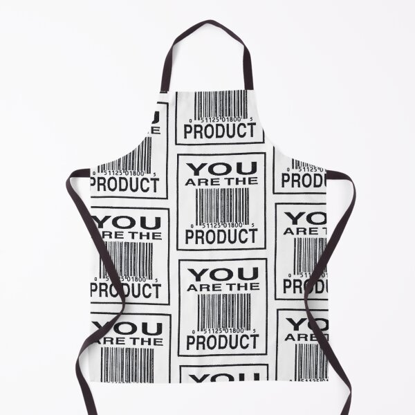 Item preview, You Are The Product Barcode Art - Minimalist Anti-Consumerism Graphic Poster designed and sold by Billy Morfo™.