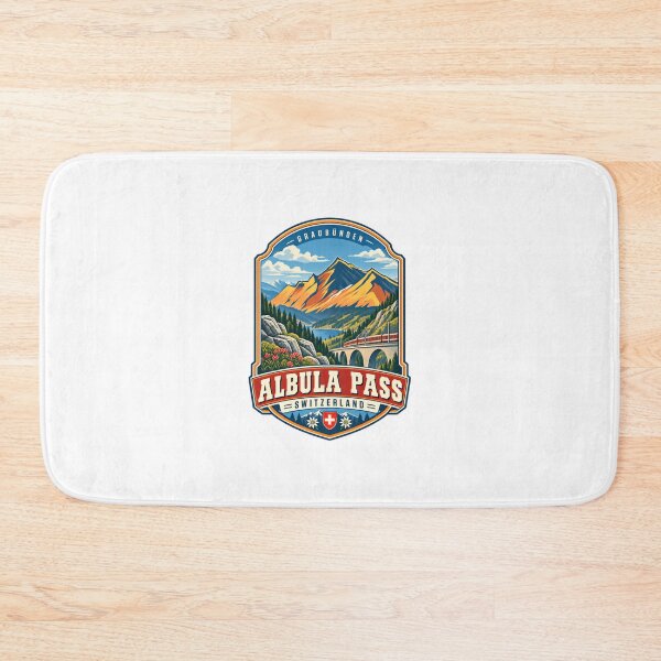 Item preview, Graubünden Albula Pass Switzerland Swiss Alps Travel Mountain Railway designed and sold by Star3NowForMe.