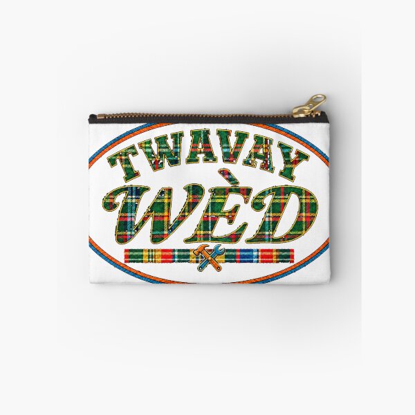 Item preview, TWAVAY WÈD — Work Hard in Saint Lucian Kwéyòl designed and sold by CaribChroma.