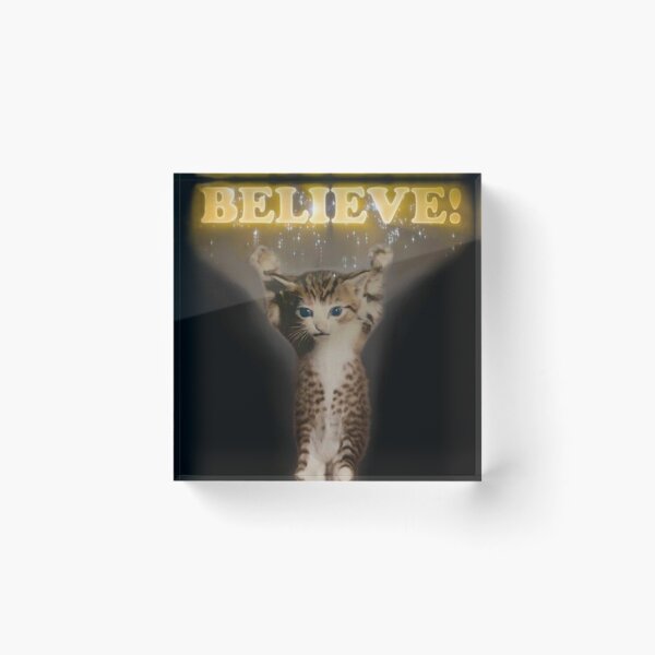 Item preview, Believe Cat designed and sold by mosalvin.