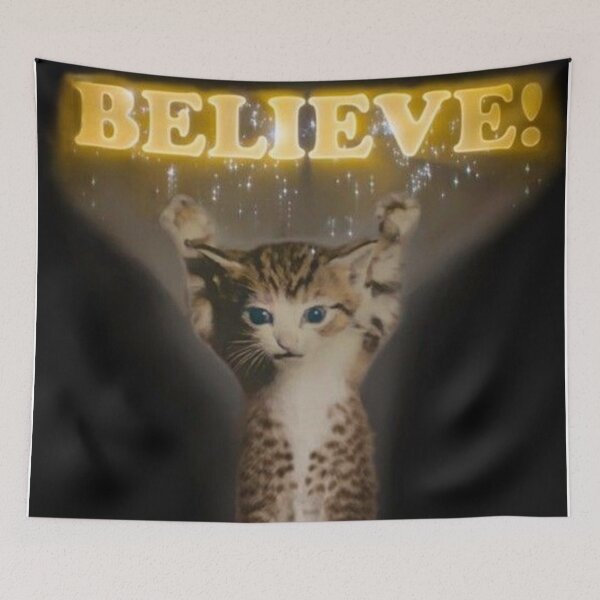 Item preview, Believe Cat designed and sold by mosalvin.