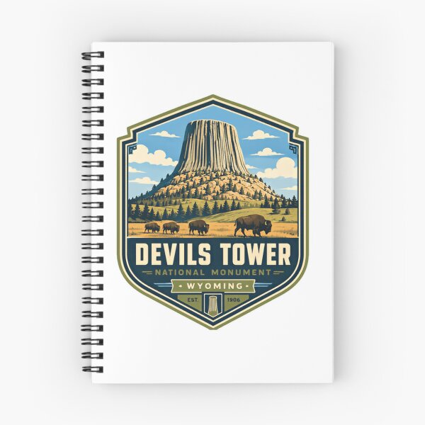 Item preview, Devils Tower National Monument Wyoming National Park Souvenir designed and sold by Star3NowForMe.