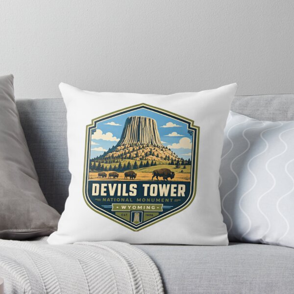 Item preview, Devils Tower National Monument Wyoming National Park Souvenir designed and sold by Star3NowForMe.