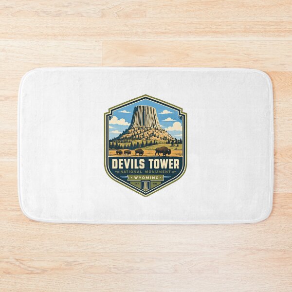 Item preview, Devils Tower National Monument Wyoming National Park Souvenir designed and sold by Star3NowForMe.