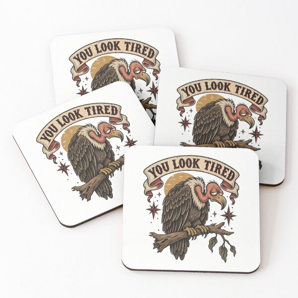 Item preview, You Look Tired Funny Vulture  designed and sold by TynesDesign.