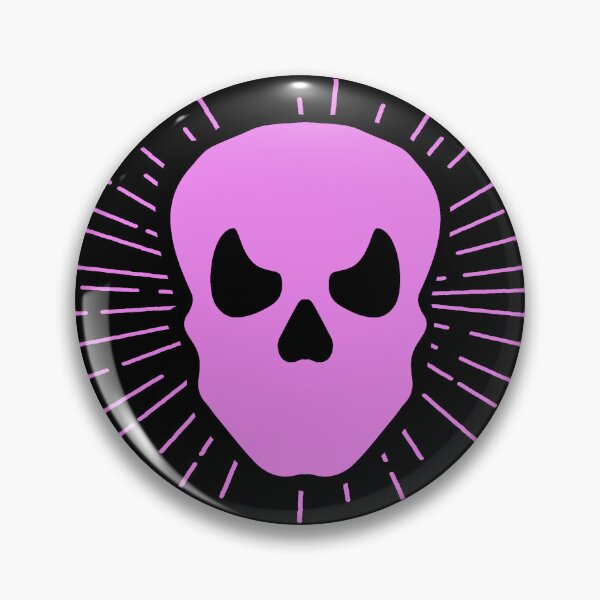 Item preview, Violet Halloween Sunburst Skull Design designed and sold by pattern-archive.