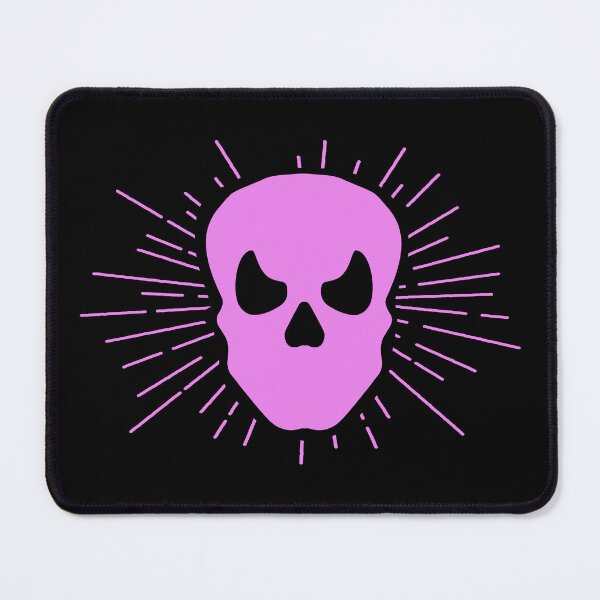 Item preview, Violet Halloween Sunburst Skull Design designed and sold by pattern-archive.