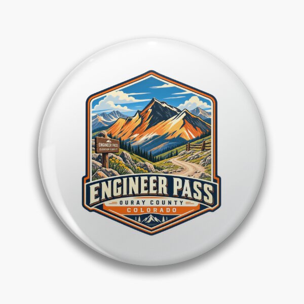 Item preview, Engineer Pass Ouray County Colorado Mountains Hiking Adventure Traveler designed and sold by Star3NowForMe.