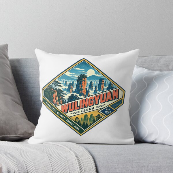 Item preview, Wulingyuan China Zhangjiajie National Forest Park Est. 1992 Travel Tourist Landmark Adventure designed and sold by Simsimah26Parks.