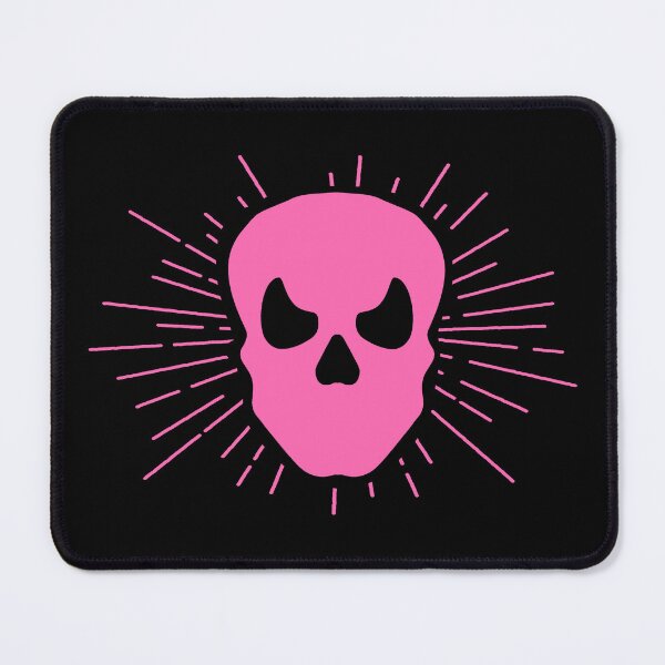 Item preview, Pink Halloween Sunburst Skull Design designed and sold by pattern-archive.