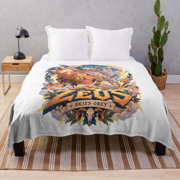 Item preview, Zeus, God of Thunder, amidst Golden Rays designed and sold by MarlicShop.