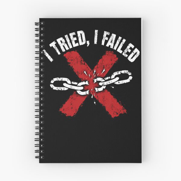 Item preview, I Tried, I Failed Addiction Recovery Struggle Perseverance designed and sold by RetroMini2026.