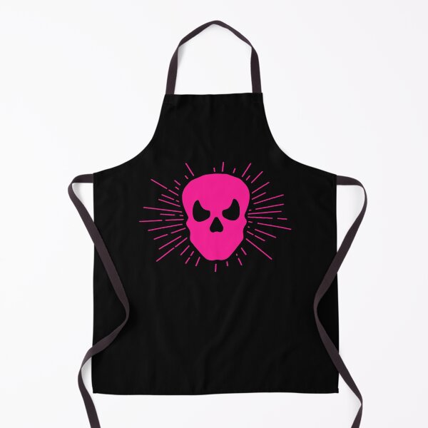 Item preview, Hot Pink Halloween Sunburst Skull Design designed and sold by pattern-archive.