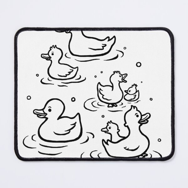 Item preview, Family Reunion Duck Gang: Matching Ink Flash Design designed and sold by Qubivibe.