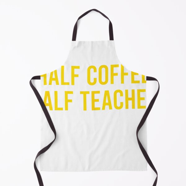 Item preview, Half Coffee Half Teacher T-Shirt designed and sold by RoReshop.