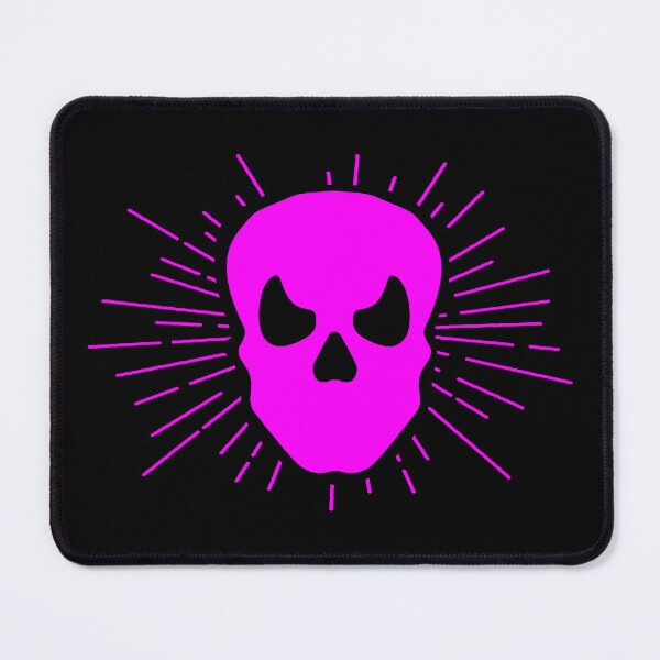 Item preview, Magenta Halloween Sunburst Skull Design designed and sold by pattern-archive.