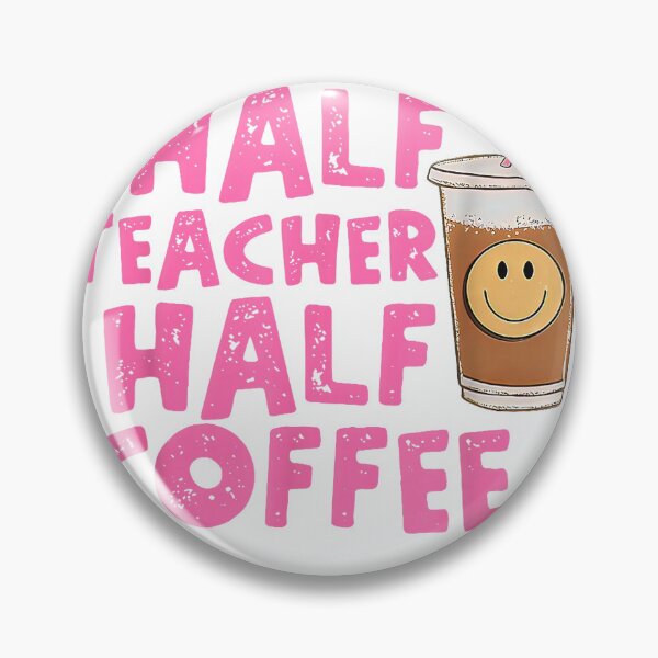 Item preview, Half Teacher Half Coffee T-Shirt designed and sold by Atros.