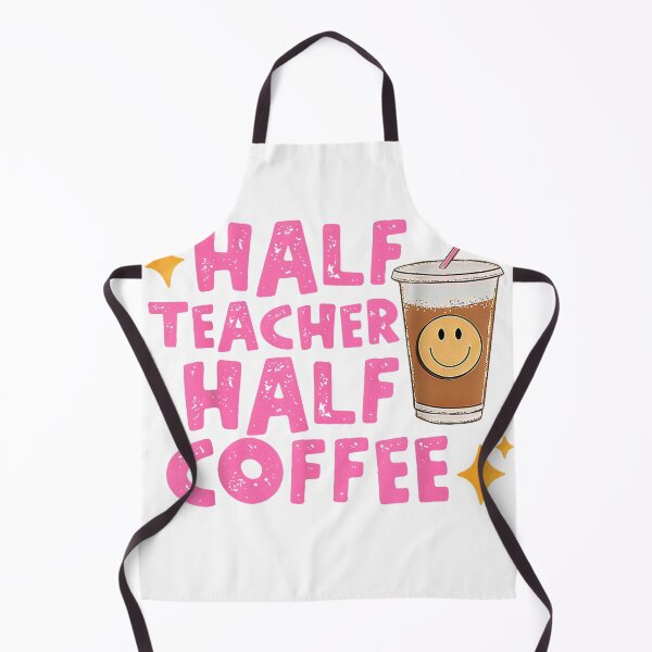 Item preview, Half Teacher Half Coffee T-Shirt designed and sold by Atros.