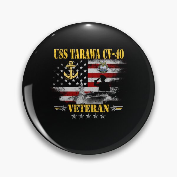 Item preview, USS Tarawa CV-40 Veteran Patriotic Aircraft Carrier Military Graphic designed and sold by Osstaramilua.