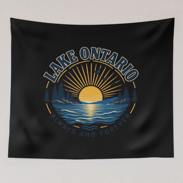 Item preview, Lake Ontario Premium Arts Retro Men Women designed and sold by IvanZimmerman.