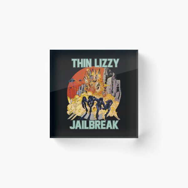 Item preview, Thin Lizzy Jailbreak Classic Rock Band Vintage 70s Album Art designed and sold by DarrenMorrisArt.