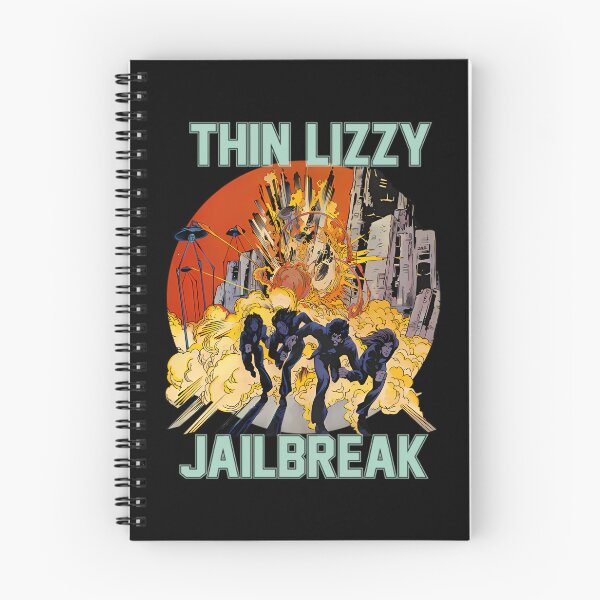 Item preview, Thin Lizzy Jailbreak Classic Rock Band Vintage 70s Album Art designed and sold by DarrenMorrisArt.