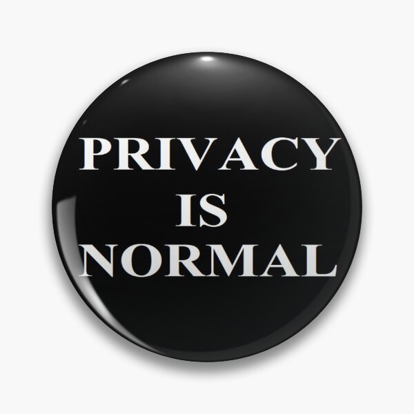 Item preview, Privacy is Normal | Surveillance Statement designed and sold by CoolHistoryMan.