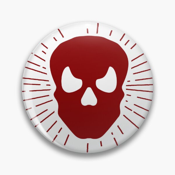 Item preview, Dark Red Halloween Sunburst Skull Design designed and sold by pattern-archive.