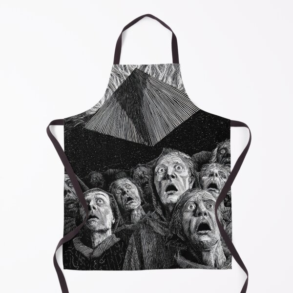 Item preview, Dark Pyramid, Terrified Crowd, Cosmic Art designed and sold by POVAD.