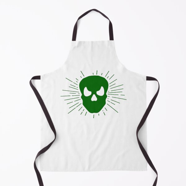 Item preview, Dark Green Halloween Sunburst Skull Design designed and sold by pattern-archive.