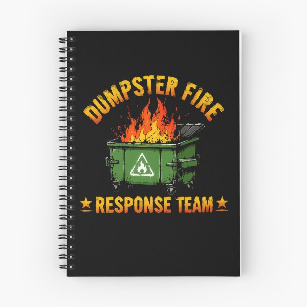 Item preview, Dumpster Fire Response Team Chaos Work Funny Sarcasm designed and sold by SkeletonsDanger.