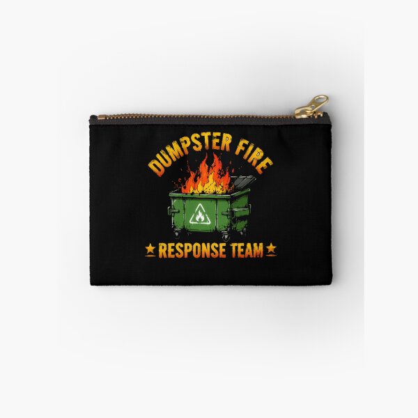 Item preview, Dumpster Fire Response Team Chaos Work Funny Sarcasm designed and sold by SkeletonsDanger.
