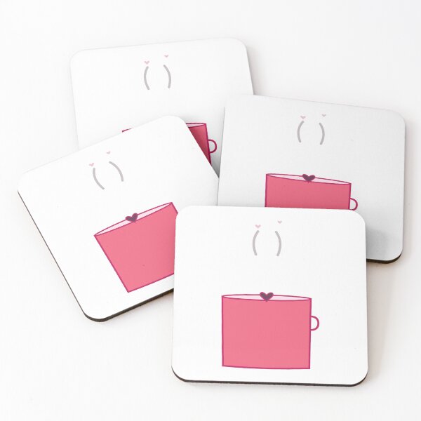 Item preview, Heart Latte Art Coffee Cup Sticker designed and sold by B&H.