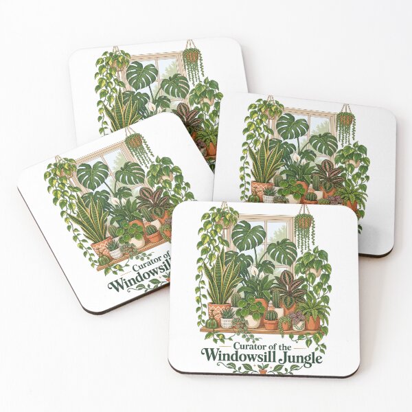 Item preview, Curator of the Windowsill Jungle Plant Lover Design designed and sold by ys96.