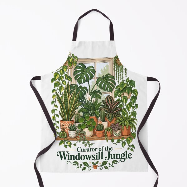 Item preview, Curator of the Windowsill Jungle Plant Lover Design designed and sold by ys96.