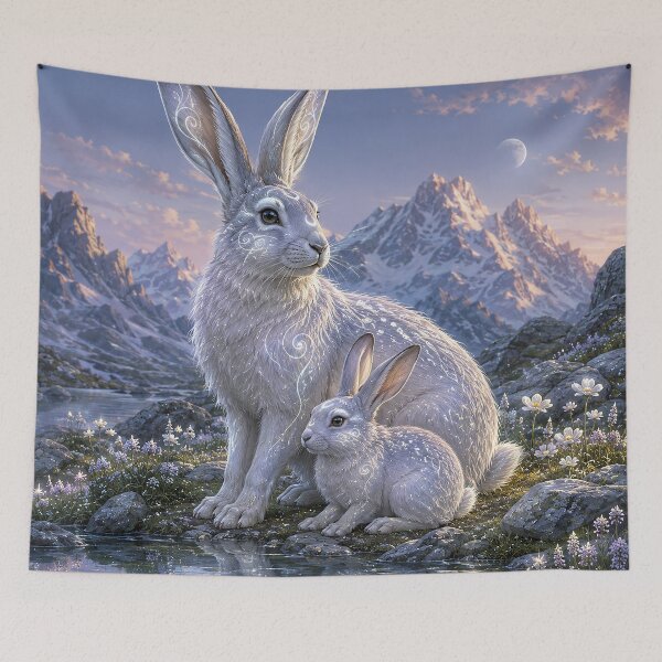 Item preview, Moonlit Guardians of the Alpine Vale designed and sold by Pixel Junkies Studio.